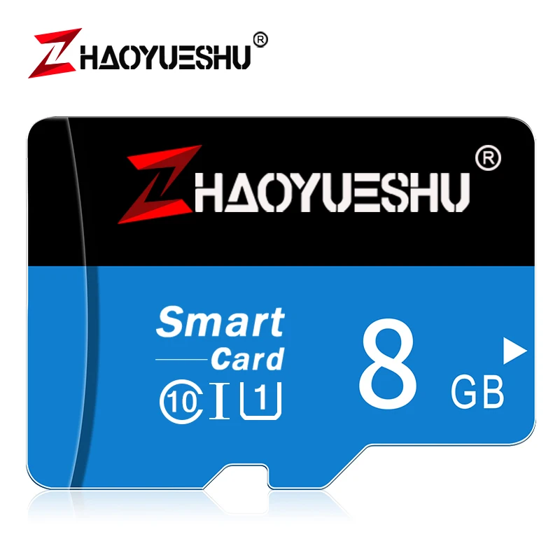 8GB micro SD/TF карта 8 ГБ 16 ГБ 32 ГБ высокоскоростной мини флэш-карты памяти для вождения рекордер/мобильный телефон/ПК - Емкость: 8GB