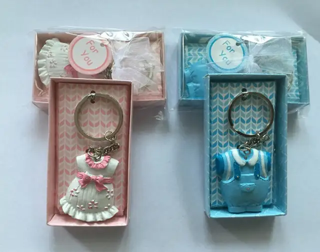 Baptism Favors Keychain Favors Baby Shower Favors Baby Girl