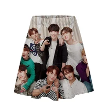 VAGROVSY 3D Kpop ATEEZ юбка женская летняя сексуальная Подростковая Z Fans ATINY Повседневная Harajuku Женская Kawaii Kpop ATEEZ юбка
