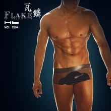 Hb marke & flake sammlungen. pvc boxer sexy männer transparent kleidung. einem stück und China original brand. NO. 1504