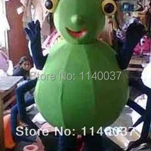 Талисман зеленый Паук талисман костюм с голова epe и мини вентилятор зеленый Паук, насекомое Mascotte наряд
