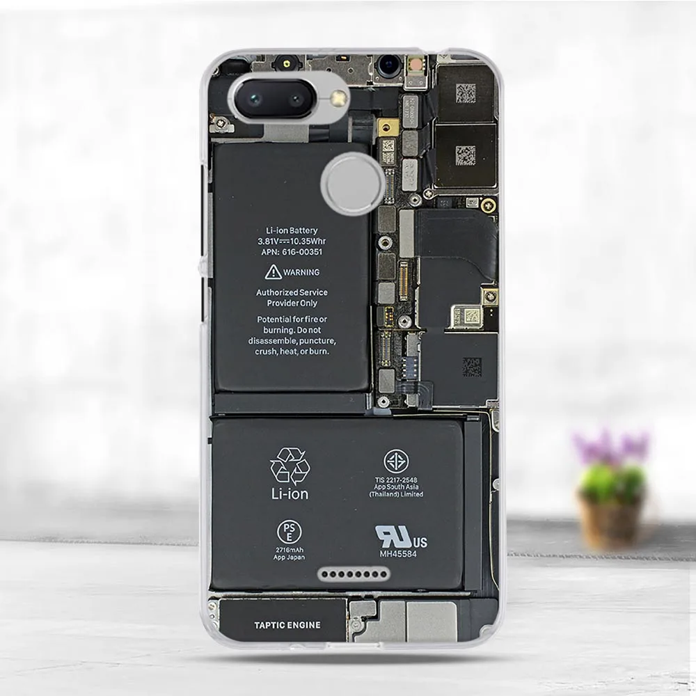 Чехол для Xiaomi Redmi 6 силиконовый чехол с котом для Coque Redmi6 Xiaomi Redmi 6 Чехол для телефона для Xiami Redmi 6 чехол s Capa бампер - Цвет: 28