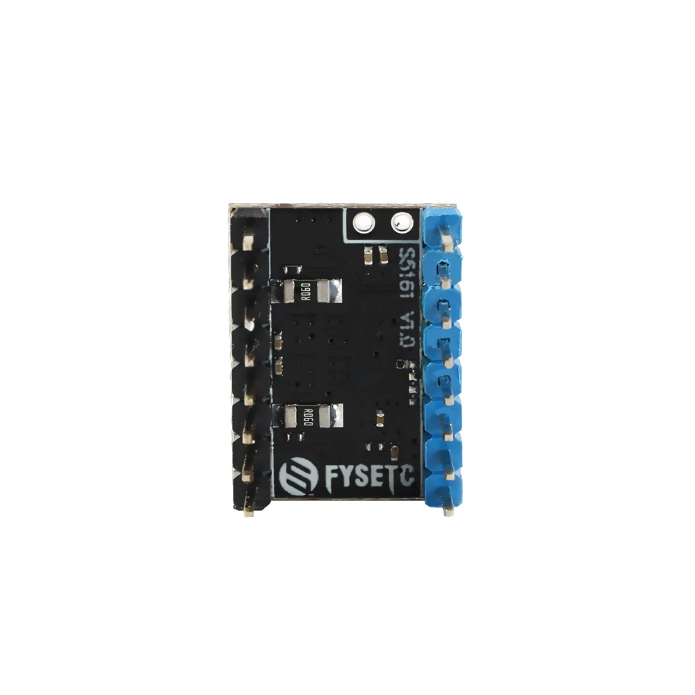 5 шт. TMC5161 V1.0 SPI Драйвер шагового двигателя высокой мощности 3.5A Stepstick Mute драйвер для Nema 17 23 двигатель Замена TMC5160 VS TMC2130