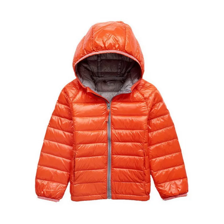 Г. Зимние пуховики для мальчиков и девочек, брендовые Детские теплые пуховые пальто детская теплая верхняя одежда защита от холода HC515