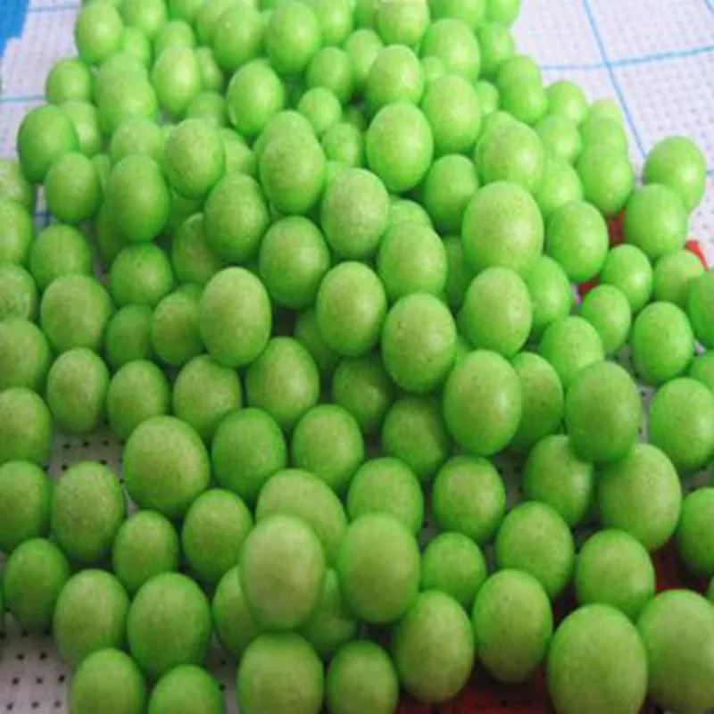 2000pcs/bag about5 9mm green Modelling Polystyrene Styrofoam Foam Ball