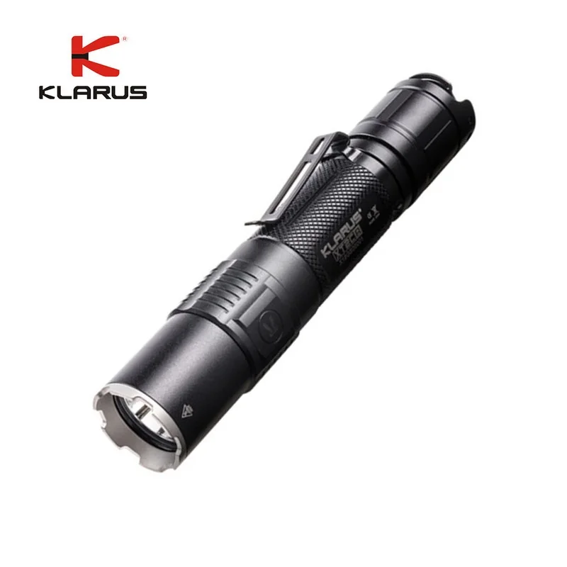 KLARUS XT2CR CREE XHP35 HD E4 светодиодный фонарик 1600 люмен компактный супер-яркий двойной переключатель перезаряжаемый тактический фонарь