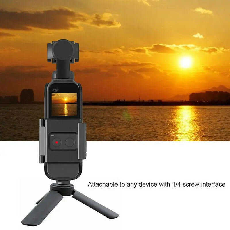 Для DJI Osmo Pocket Gimbal Mount 1/" винт кронштейн держатель для Gopro Action Cam