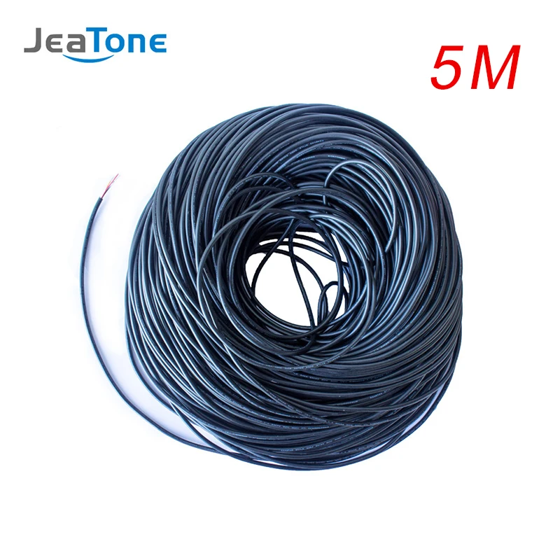 JeaTone видео Удлинительный кабель 4x0,2 мм 5 метров луженая медная проволока Бесплатная доставка