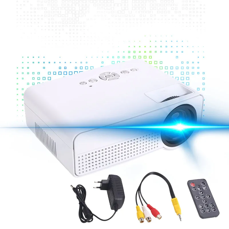 

Mini Projector Video Projector Multimedia System Durable Premium 1080P HD HDMI Home Theater