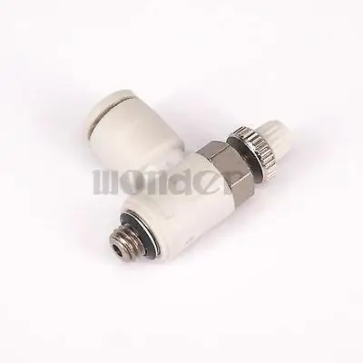 

AS1201F-M5-04 Speed Control Valve With One-Touch Fitting Elbow Type