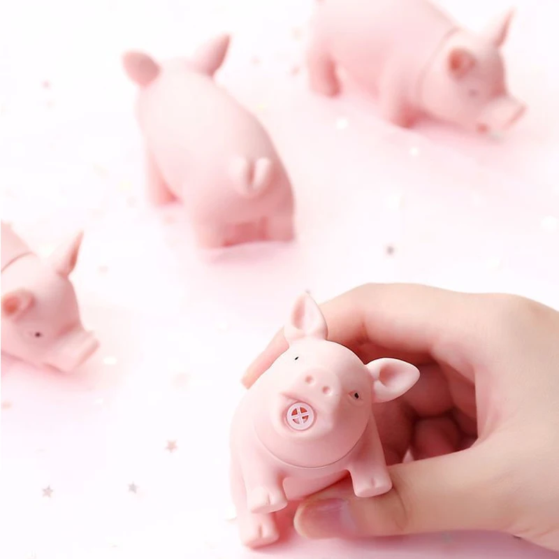 Вокальный свинок сжимаемые игрушки Kawaii анималы медленно поднимающиеся