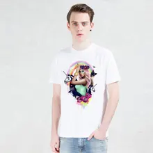 Barbie doll T-shirts printed unicorn t shirt men Funny Short Sleeve novel flower Tshirts 2016 New Fashion Summer Style