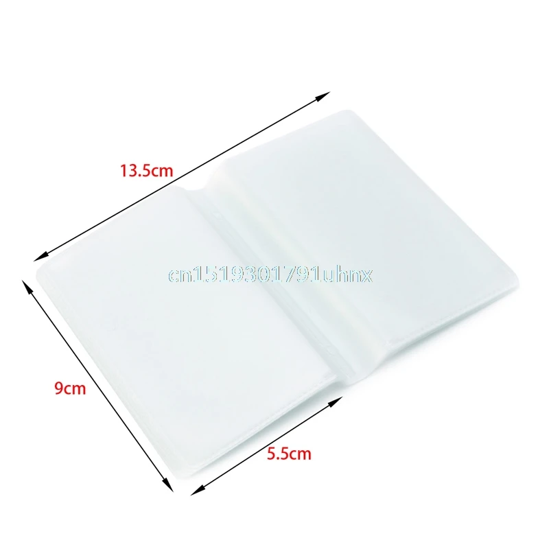 5 x 6Page 24Card Plastic Wallet Insert For Business Credit Card Holds-in Card Holder & Note ...