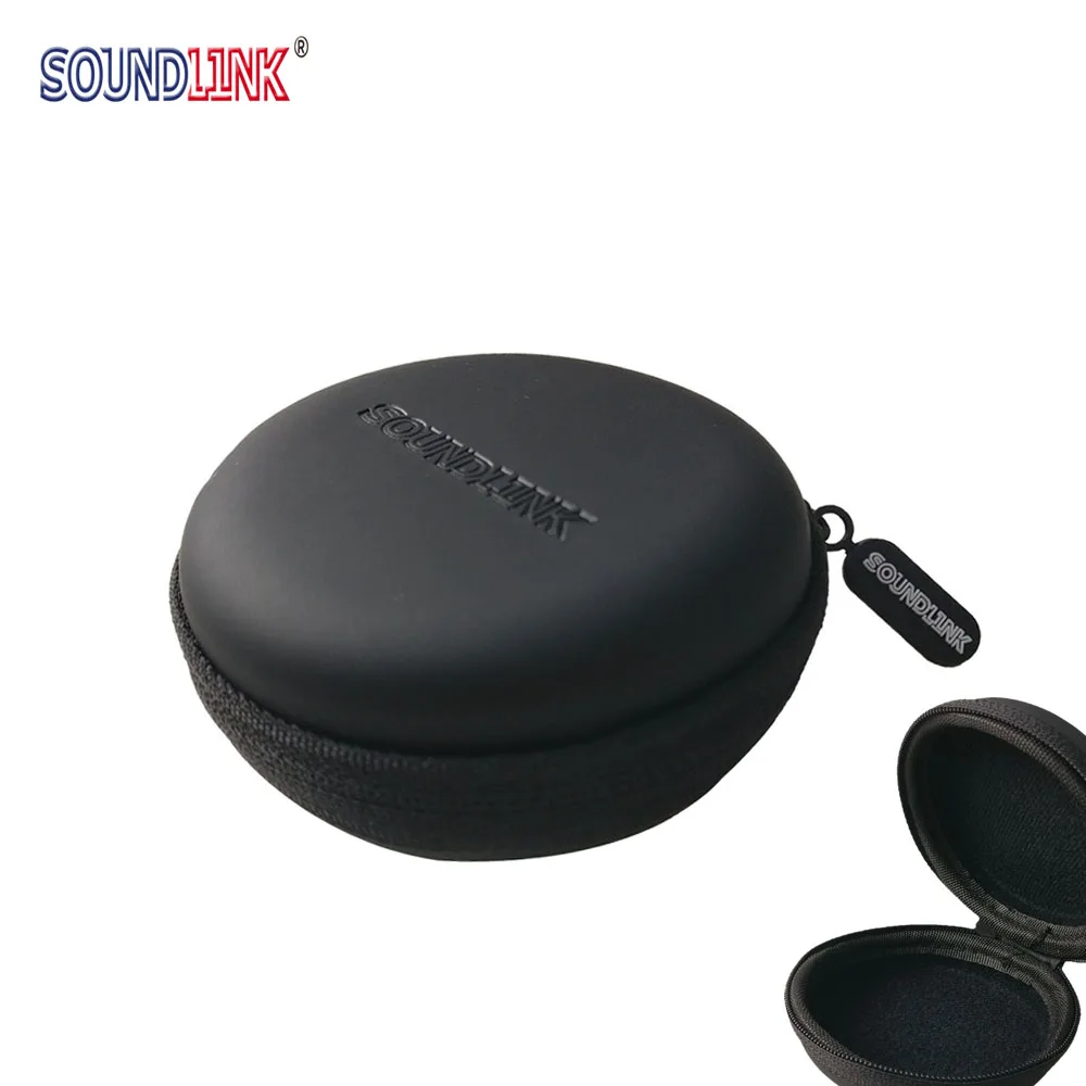 Hearing Aid Storage Case Bag Box Invisible Zipper for Hearing Aids Earbuds IEM In Ear Monitor Earphones Coins