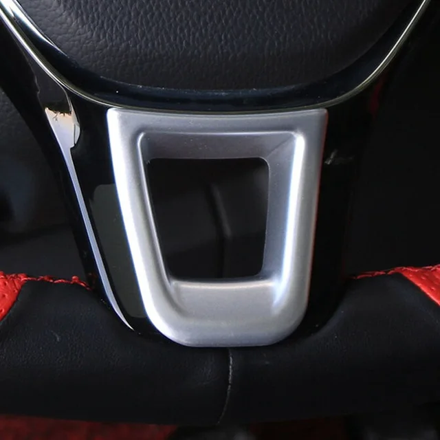 

ABS Matte and Carbon fibre For JETTA MK6 2015 2016 2017 2018 Car Steering wheel Button frame Cover trim Car Styling Accessories