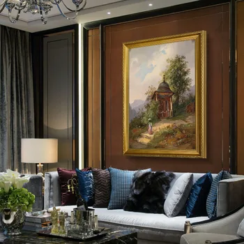 

Frameless Realist Landscape Oil Painting Hand Painted Canvas Painting For Living Room Wall Art Home Decor