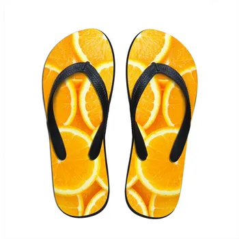 

Noisydesigns Hot Woman flip flop Strawberry watermelon Fruits Printed Summer Ladies Outdoor Casual Sandals Fashion Flat Slippers