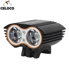 Eagle Eye Bike Light 7000Lumens LED Cycling Light Headlight Head Front Flashlight Bicycle Accessories,usb without battery