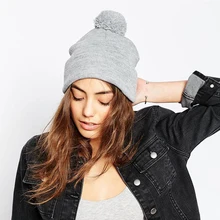 Мужская зимняя шапка, модные вязаные черные шапки, Осенняя шапка, толстая и теплая и облегающая шапка, бини, мягкие вязаные шапочки из хлопка