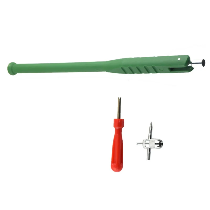 Car Tire Wheel Reversing Valve Installation Repair Tool Pull/Plastic Disassembly Wrench Tool Set