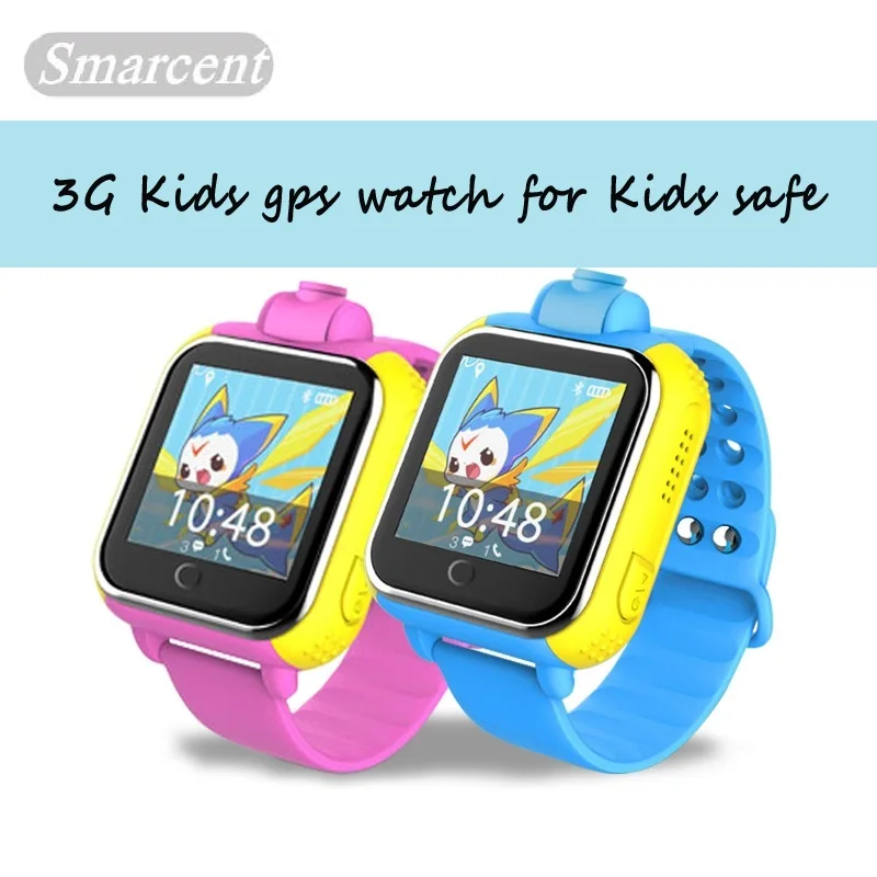 Q100 PLUS 3G sim card touch Screen Smart Watch for Children GPS Tracker Smartwatch for IOS and Android PK Q80 Smart Watch
