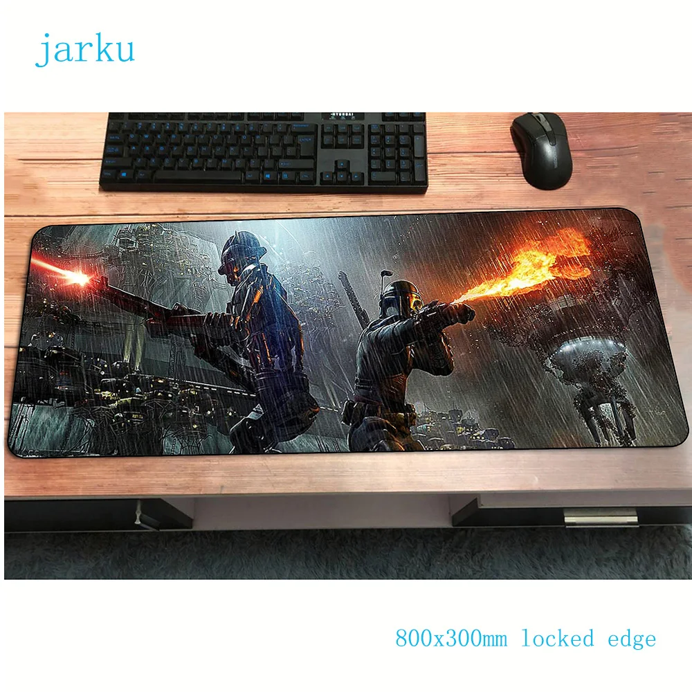 Игровой коврик для мыши Звездные войны с заблокированным краем большой игровой