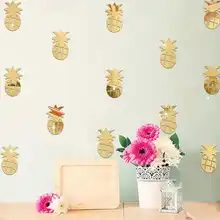 Por Pinele Bathroom Decor Healthy 2017 Wall Sticker Pinele Fruits Mirror Stickers Diy Decoration For Bathroom Bedroom Home Decor Silver Gold