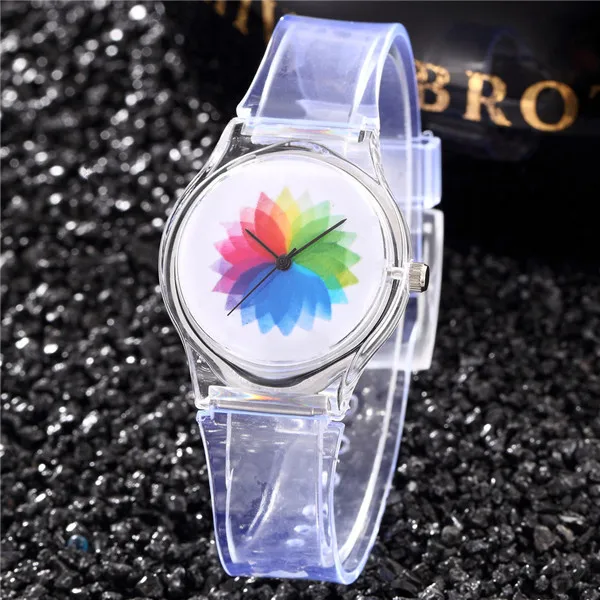 Звездное небо часы с космическим мотивом маленькая звезда Силиконовые часы детские спортивные кварцевые часы люксовый бренд горячие часы для мальчиков и девочек Relojes Mujer - Цвет: SK002