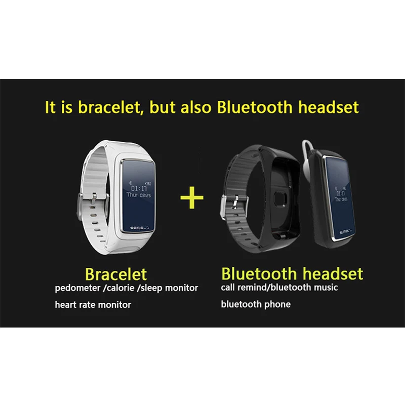 ITORMIS Talk Band Smart TalkBand ручные умные браслеты Bluetooth наушники Беспроводной вызова PK huaweis B3 B5 для IOS и Android