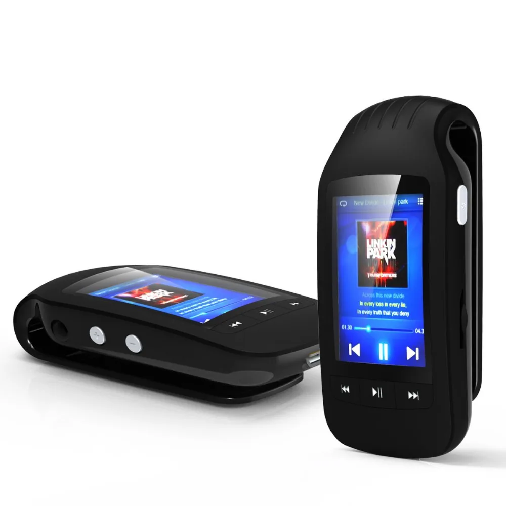 Портативный Bluetooth MP3 плеер HOTT 1037 8 ГБ мини прищепка спортивный шагомер FM радио со