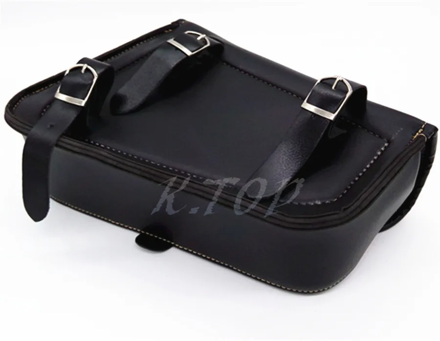 1 Пара Мотоциклов ПУ Кожа Saddlebag Saddle Bag Luggage Bag, Пригодный Для Harley Sportster XL 883