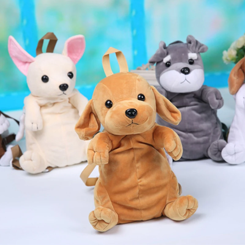 3 6 Ans Bebe En Peluche Sac A Dos Dessin Anime Mignon Beau Chiot Chien Poupee Sac A Bandouliere Maternelle Sac Enfants Creatif Jouet Animal Sac Aliexpress