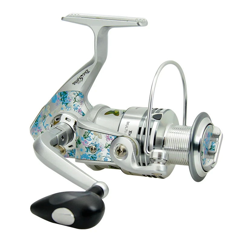 Colorful Painting Fihsing Reel High Quality Pre loading Spinning Wheel