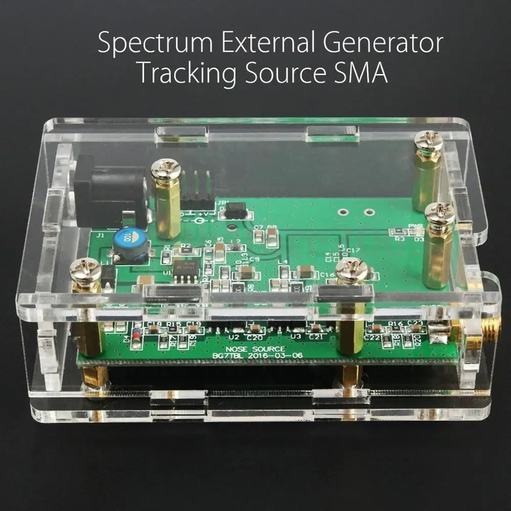 

DC12V/0.3A Noise Source Simple Spectrum External Generator Tracking SMA Source + Case
