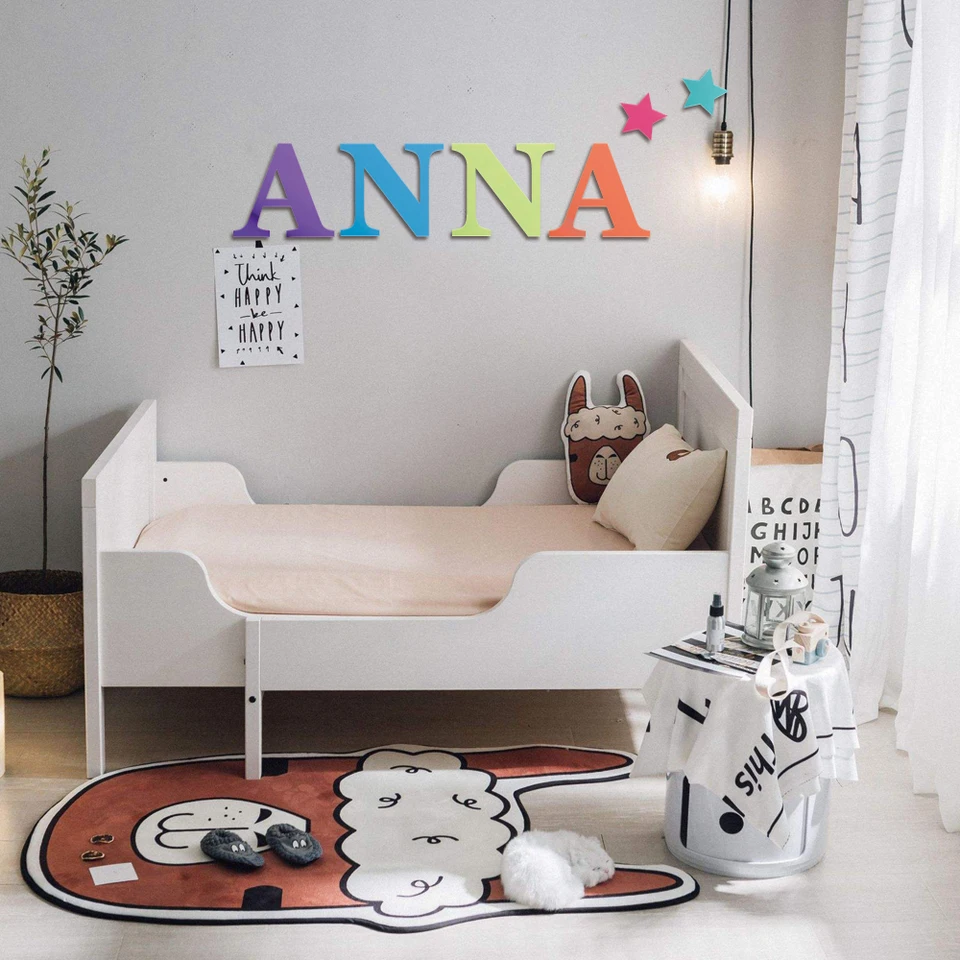 wooden letters nursery decor