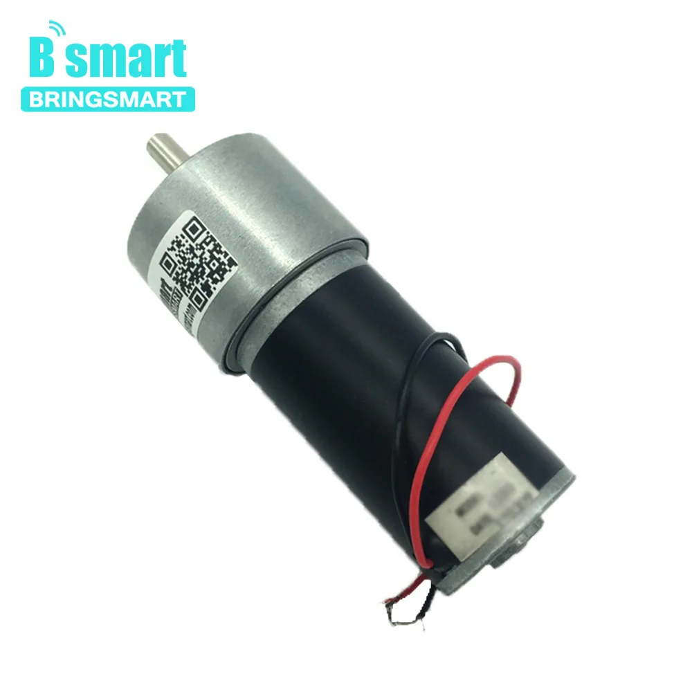 

Bringsmart 37GB31Y 12-24V DC Permanent Magnet Tubular Geared Motor Micro Electric Motor Reducer Reverse Metal Mini Engine Motor