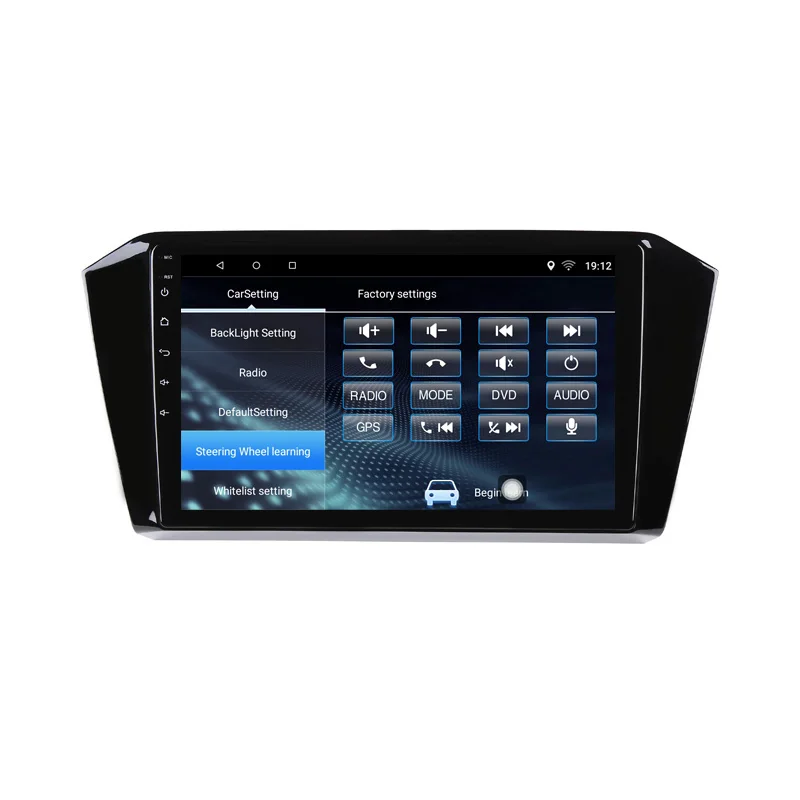 Best 10" 2+32G 2.5D IPS Android 8.1 Car DVD Multimedia Player GPS For Volkswagen VW Passat B8 2016 2017 2018 radio stereo navigation 4