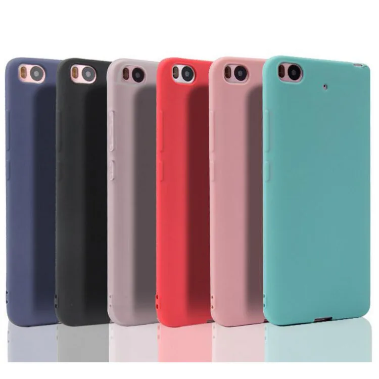 

For Xiaomi Mi5 Mi5S Mi5C Mi5S Plus Solid Color Cover Case Ricestate brand Super matte soft silicone tpu back cover case