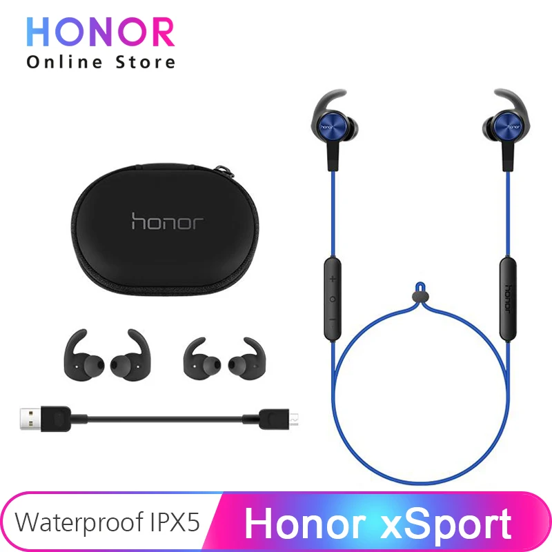 

Original Huawei Honor xSport Bluetooth Earphone AM61 IPX5 Waterproof BT4.1 Music Mic Control Wireless Headset For Android IOS