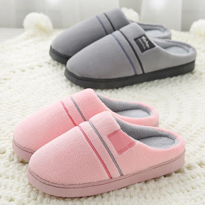 

Women Slippers Keep Warm Home Slippers Women Shoes For Winter Fur House Fluffy Slippers Soft Chaussures Femme