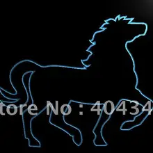 LK387-Мустанг лошадь Дисплей Home Decor светодиодный знак неонового света