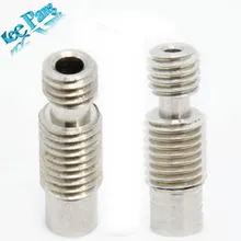 5 pcs/lot Stainless Steel V6 Heat Break Hotend Throat V6 Nozzle throat for 1.75 mm / 3.00mm Filament 3d Printer