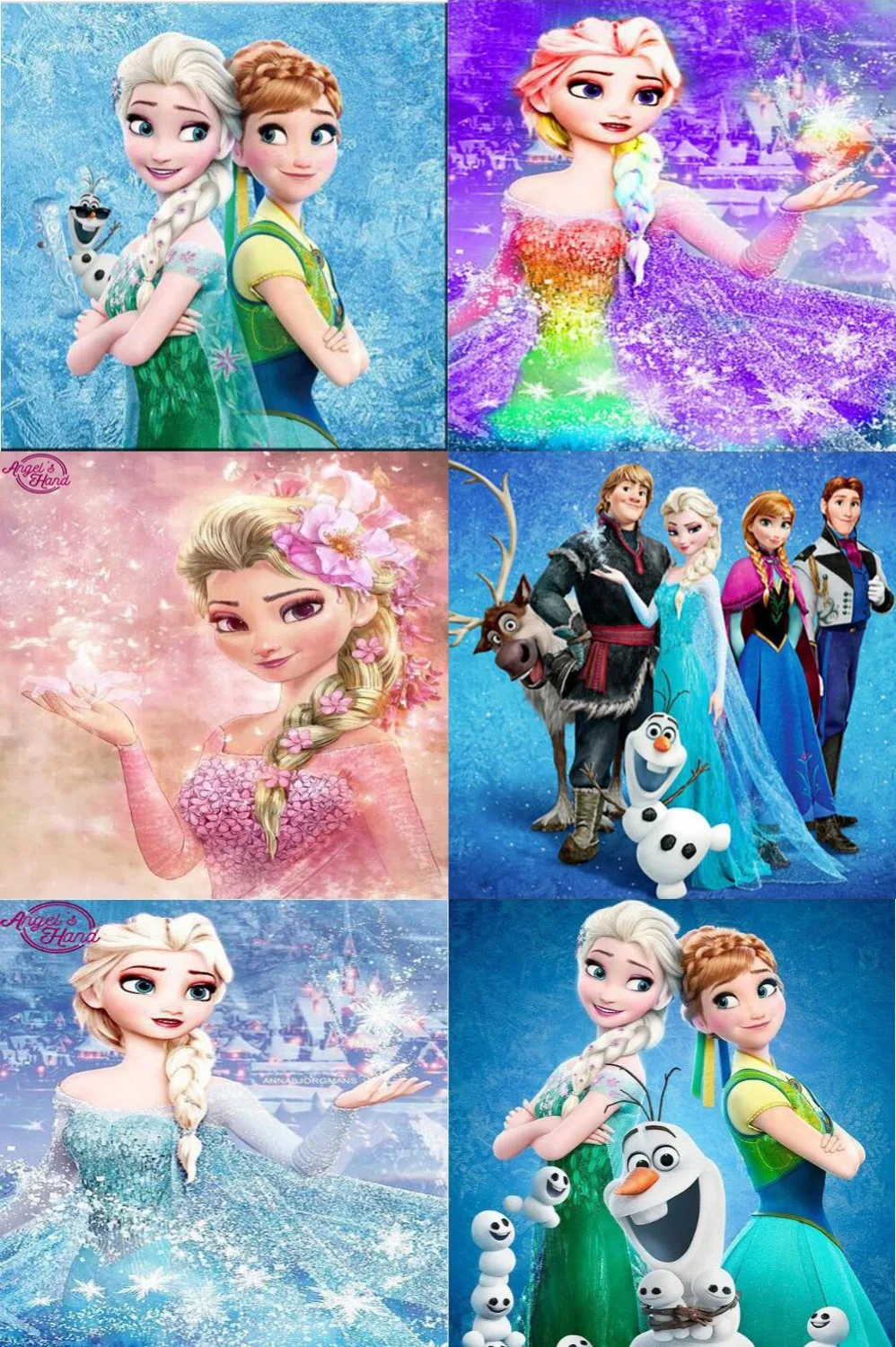 Berlian Gambar Frozen Elsa Dan Anna Saudara 5D Berlian Lukisan Berlian Imitasi Lukisan Beku Diy Berlian Lukisan Kit Berlian Lukisan Cross Stitch AliExpress