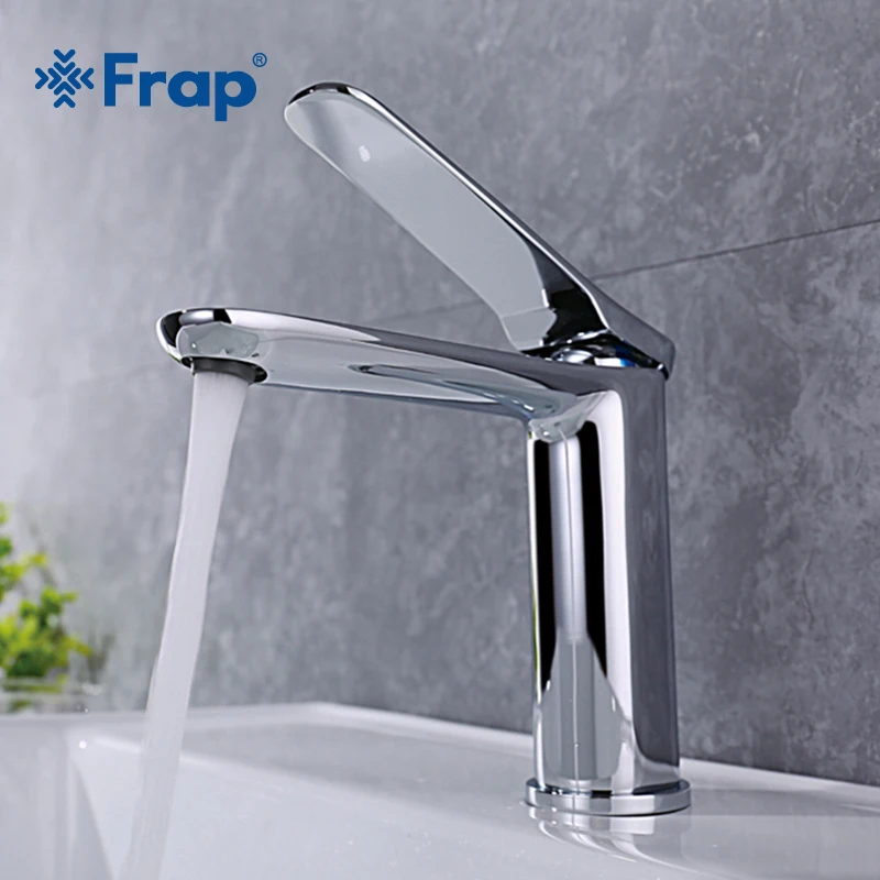 Смеситель для ванной FRAP Y10129 экономичный кран раковины хромированная отделка