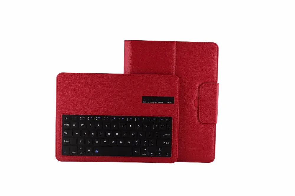 2015 Leather Case Cover With Removable Wireless Bluetooth Keyboard For