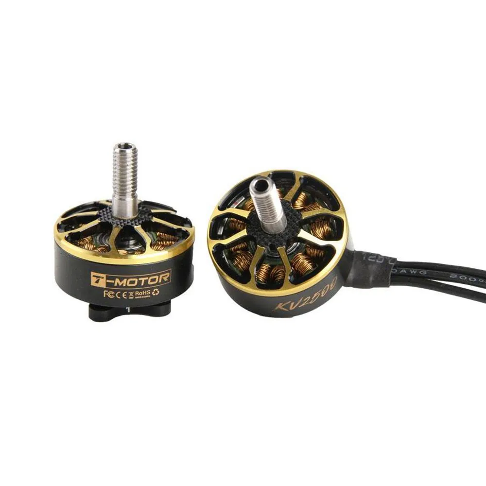 

4pcs T-Motor MCK 2207 1800KV 2500KV 4-6S Brushless Motor CW for RC Drone FPV Racing