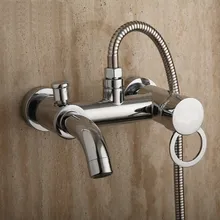 Ванна Душ меди горячей и холодной смеситель мина установлена скрытая