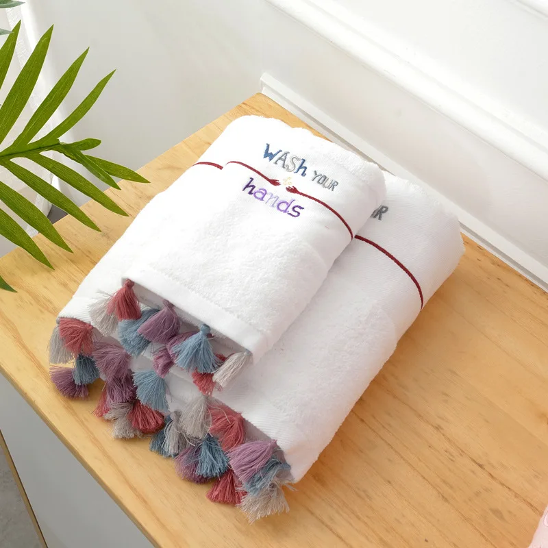 Tel Towel Set Embroidery Beach High Quality Bathroom 70 Tel Towel Set Embroidery Beach