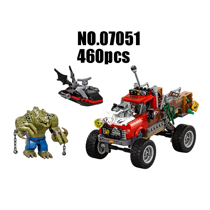 

Models Building Toy super heroes movie Killer Croc Tail Gator 07051 Building Blocks Compatible Lego batman 70907 Toys & Hobbies