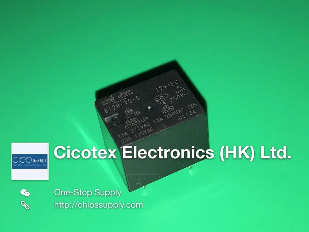5 шт./лот 812H-1C-C-12VDC реле DIP5 812h-1c-dc12v 812H1CC12VDC | Обустройство дома